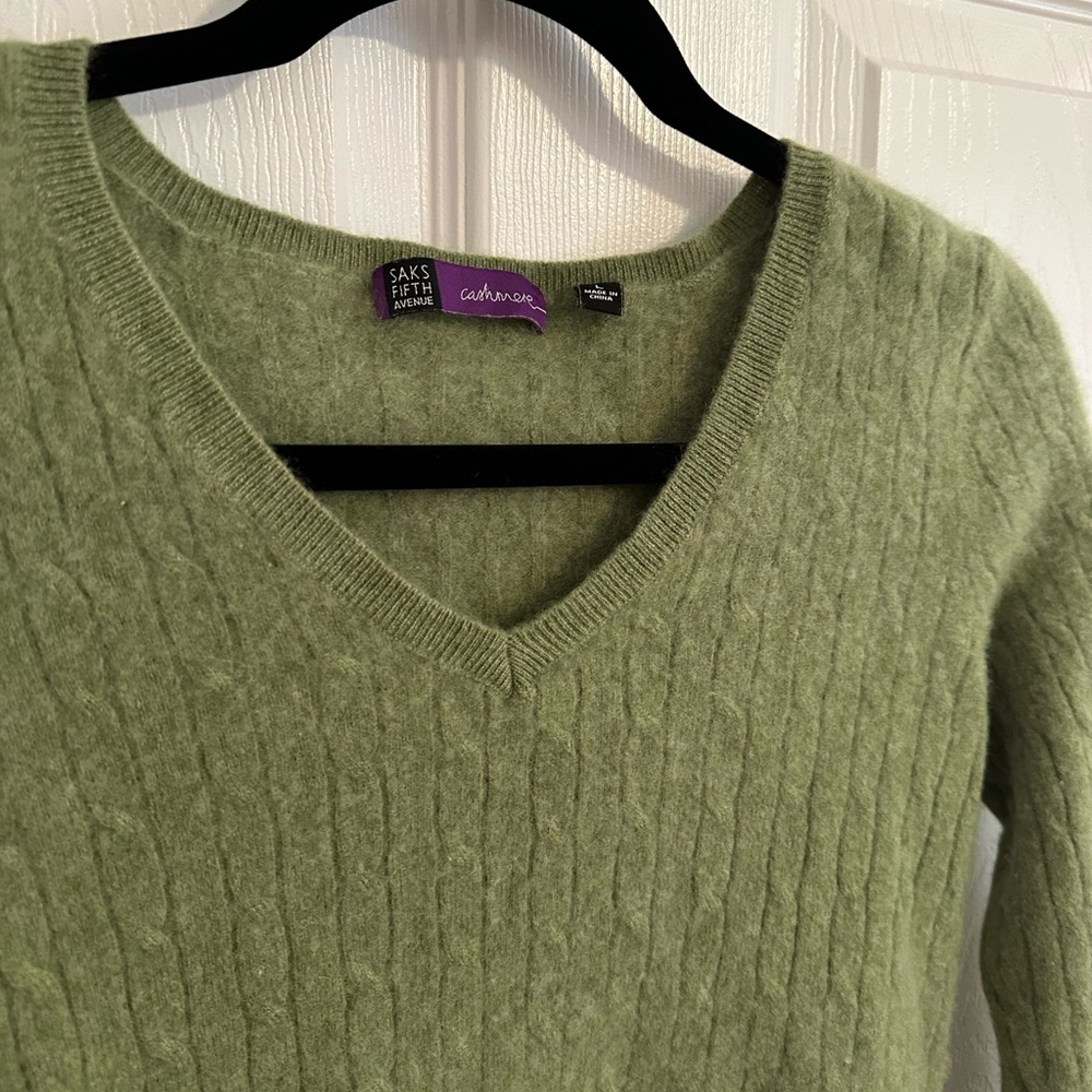 Saks Cashmere Sweater